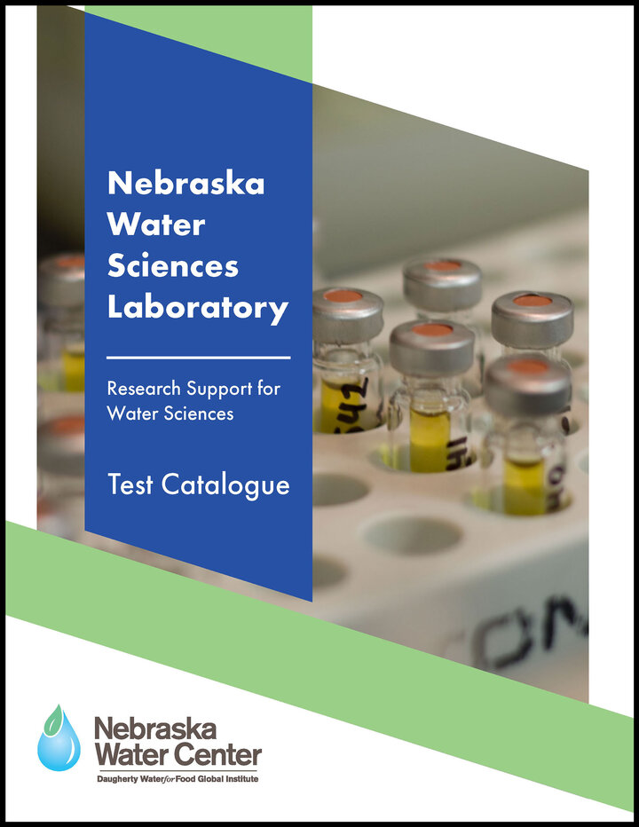 Nebraska Water Sciences Laboratory Test Catalogue